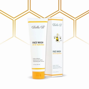 Bella B Face Wash 4.1 oz Tube - Facial Glow - Pregnancy Skin Care - Pregnancy Face Wash - Pregnancy Safe Face Wash - Healthy Beauty - Anti Aging Facial Wash