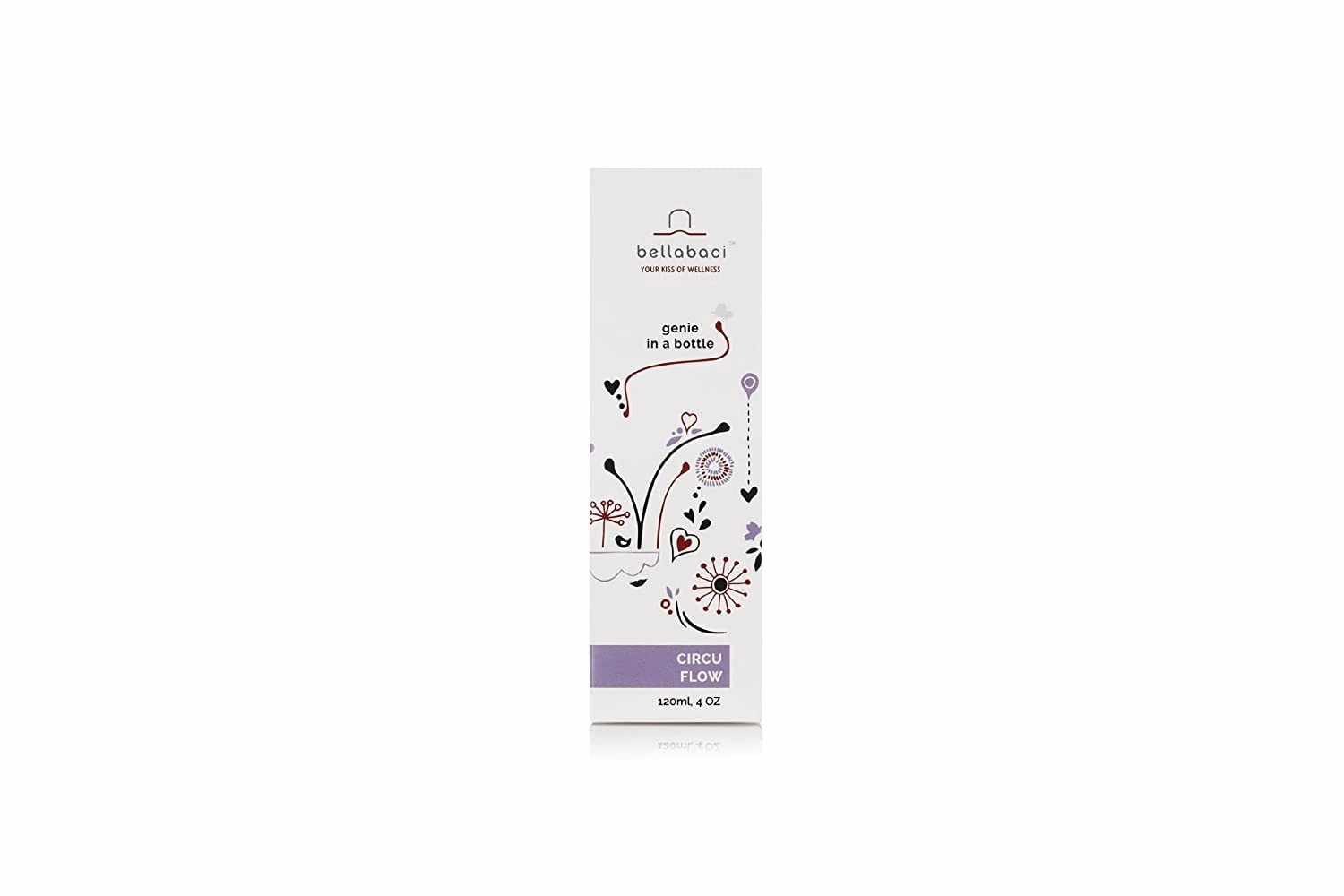 Bellabaci Circuflow Gel | Homeopathic Blend of Hand-Selected Plant Oils to Revitalize Lackluster Skin | Rosemary, Cypress, Juniper Berry | 4 Fl. Oz.
