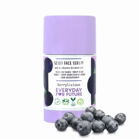 Blueberry Solid Face Serum Stick | Firming Face Serum Stick | Vegan & Cruelty Free Face Serum Stick | 99% Natural Face Serum Stick | 1.06 oz