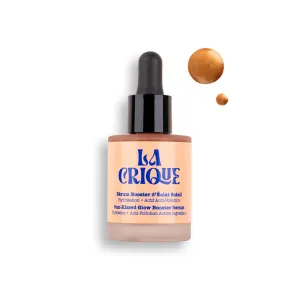 Bronzing Face Serum - Hydrating Serum with Hyaluronic Acid - Anti-Pollution Bronzer Drops for Radiant Skin Glow - All Skin Types - 99% Natural Ingredients Face Tanner - Vegan - 1 Fl Oz