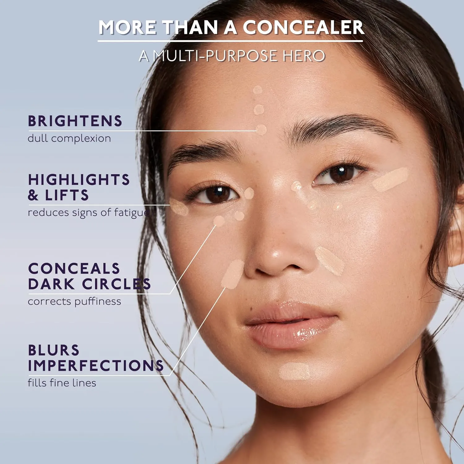 By Terry Hyaluronic Serum Concealer, Radiant & Hydrating Skincare-Infused Concealer, Buildable Coverage, Vegan, Ivory Light