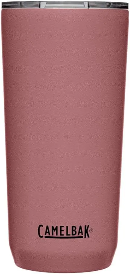 CamelBak Horizon 20oz Tumbler - Insulated Stainless Steel - Tri-Mode Lid - Terracotta Rose