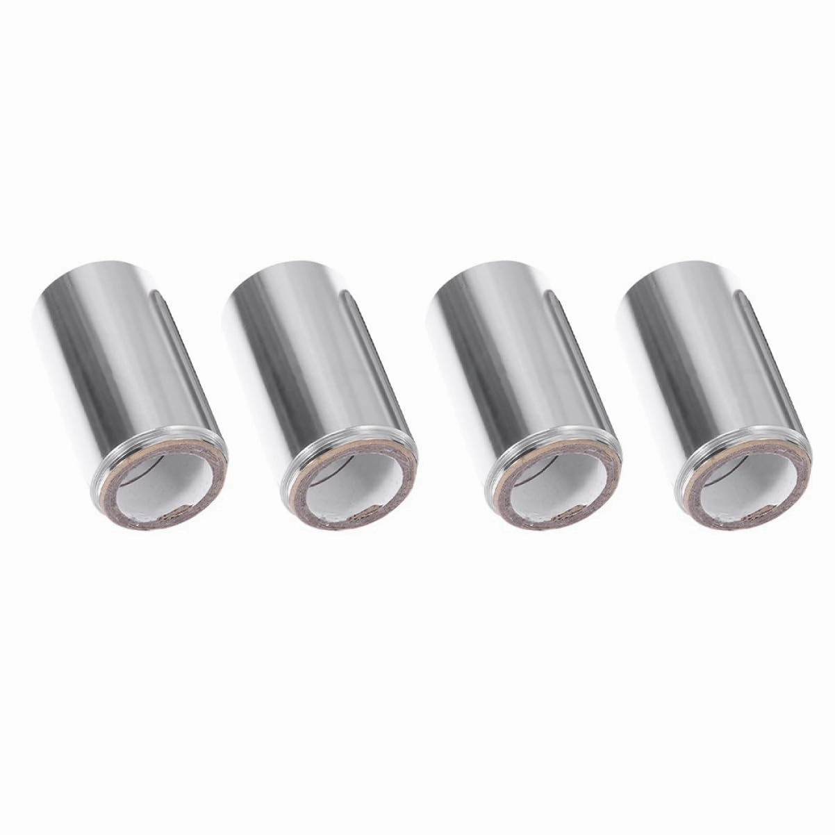 CANIGHT Hairdressing Tool 4 Rolls Hair Coloring Foil for Highlights Heat Retaining Hair Foil for Coloring Perming Easy Diy