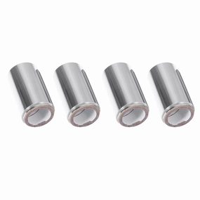 CANIGHT Hairdressing Tool 4 Rolls Hair Coloring Foil for Highlights Heat Retaining Hair Foil for Coloring Perming Easy Diy