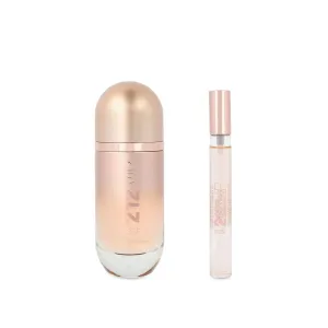 Carolina Herrera 212 Vip Rose 2-Piece Set for Women, (2.7 Oz Eau De Parfum Spray   0.34 Oz Eau De Parfum Spray)