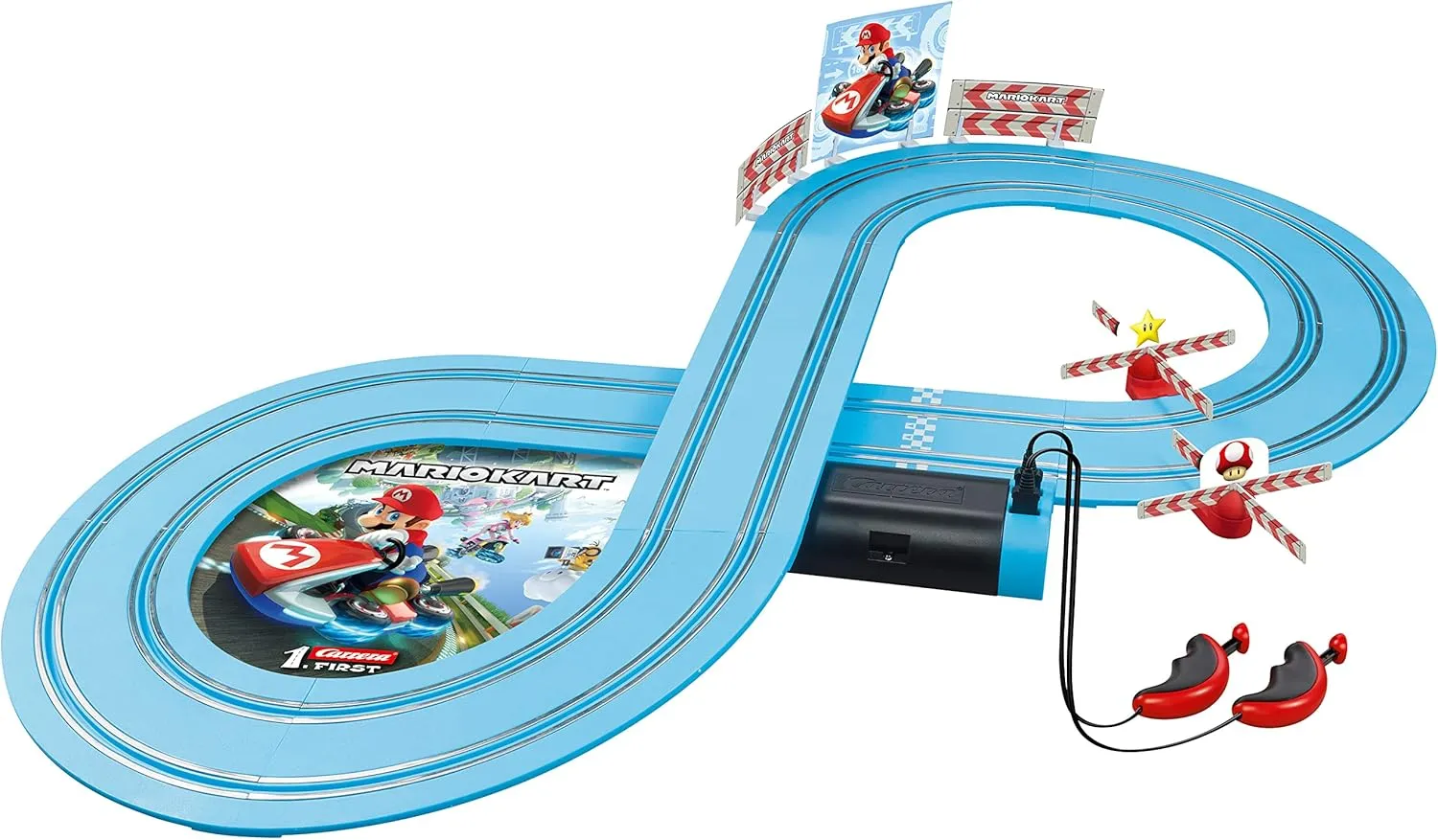 Carrera of America Inc - Mario Kart - Carrera First - Mario Vs Peach 1/50 Slot Car Set
