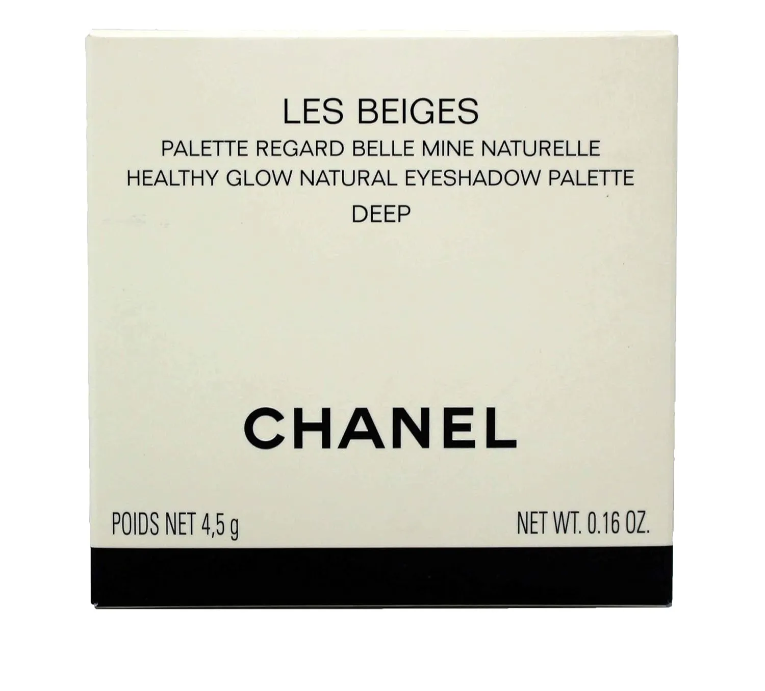 Chanel Les Beiges Healthy Glow Natural Eyeshadow Palette - Deep for Women - 0.16 oz Eye Shadow