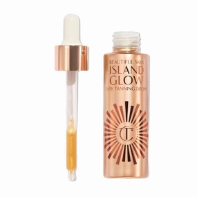 Charlotte Tilbury Beautiful Skin Island Glow Easy Tanning Drops Tan-Deep - 30 mL / 1 fl oz