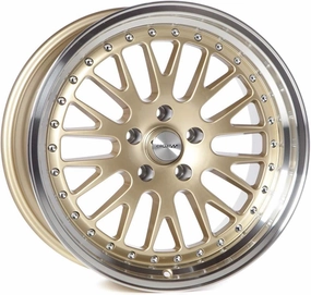Circuit Performance CP21 18×9.5 Gloss Gold Wheel 5×114.3 [ 20mm]