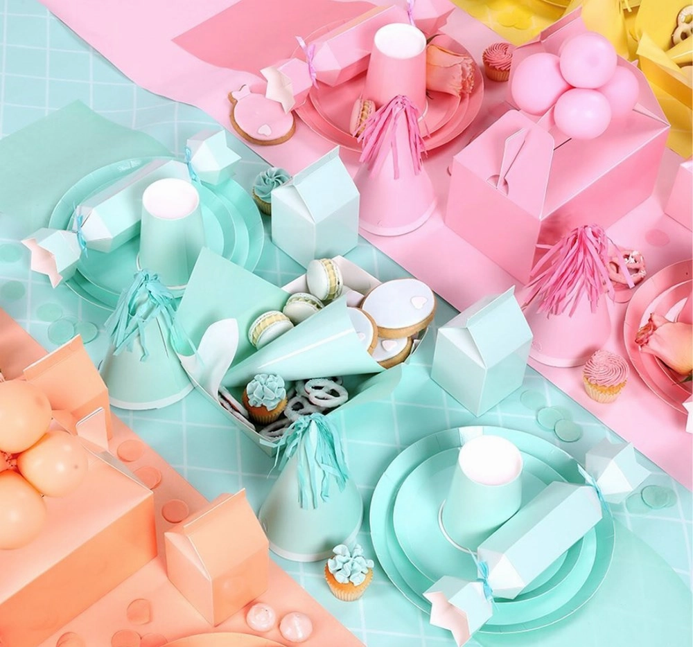 Classic Pastel Peach Paper Cup  (PK10)