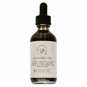 Cleansing Oil – Promotes Radiant, Healthy Skin | Natural Face Wash & Makeup Remover for All Skin Types | Deeply Moisturizing Formula | 2oz