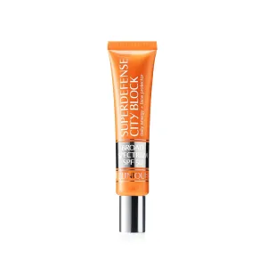 Clinique Superdefense City Block Oil Free Broad Spectrum SPF 50 Daily Energy   Face Protector | Sheer, Weightless Makeup Primer   Sunscreen, 1.4 Fl Oz