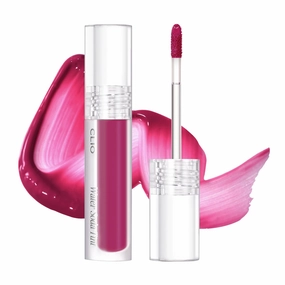 CLIO Water Soda Tint 5 Colors, Korean Lip Stain, High Moisturizing, Strong Hydrating Water Lip Oil, Gloss, Non Sticky Lip Stain, K-Beauty Lips (04 SPARKLING PLUM, One Size)