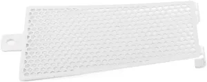 Cnonee1 Motorcycle Oil Cooler Radiator Grille Colling Guard Protective Cover for Harley for Softail Fat Bob Heritage Classic Low Rider Sport Glide for Street bob Breakout, Silver
