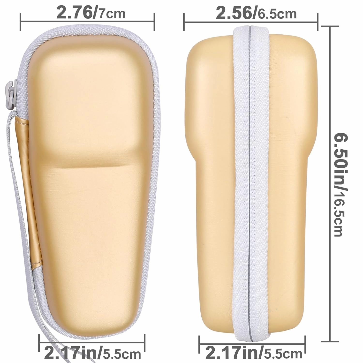 co2CREA Hard Carrying Case Compatible with NågraCoola CLIE 2 1 Silicone Face Scrubber Facial Cleansing Brush (Oat)