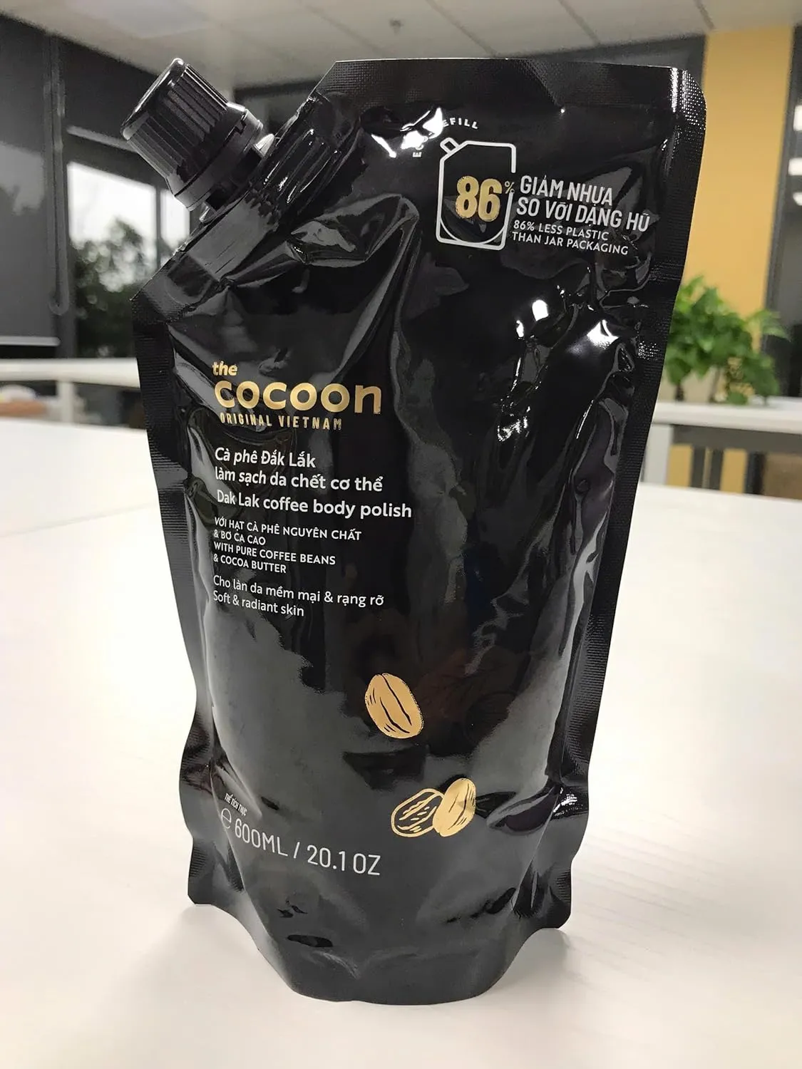 Cocoon Dak Lak Coffee Body Polish (20.29 fl oz)