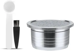Coffee Capsule, Stainless Steel Reusable Coffee Pods for segafredo series Machine Coffee Capsules Accessory
