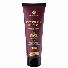 Coffee Scrub | Face Scrub for Men & Women with Walnut & Vitamin E |Detan | Face and Body Scrub |Tan Removal Scrub, Blackhead Remover, Glowing Skin |- 100gm (Pack of 1)