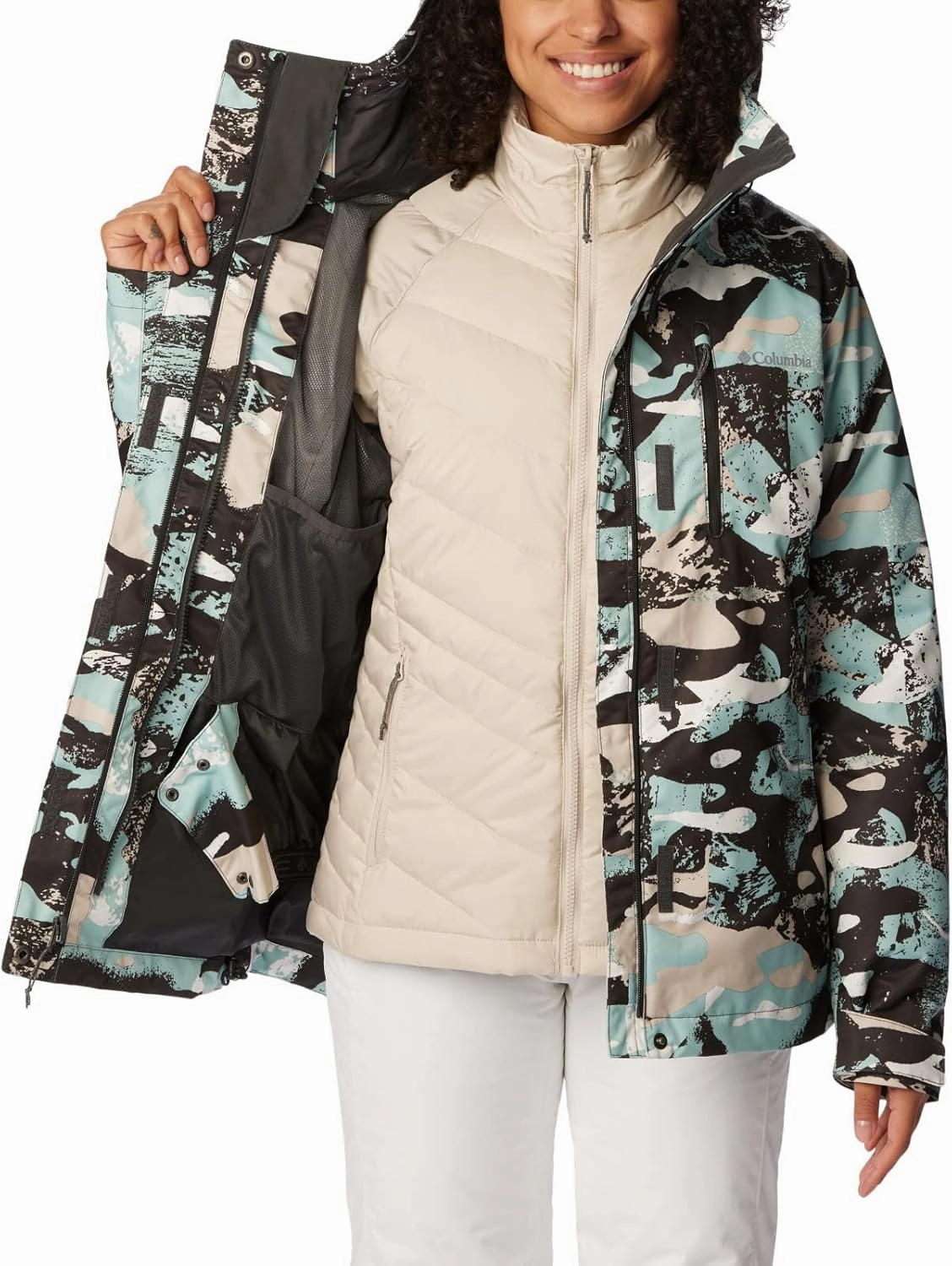 Columbia Women’s Whirlibird IV Interchange Winter Jacket, Waterproof & Breathable