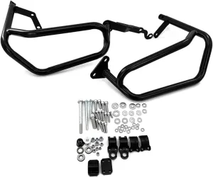 Compatible with H-onda NT 1100 DCT 2022-2024 NT-1100 Motorcycle Highway Crash Bars Bumper Engine Tank Guard Stunt Cage Protector NT1100(Black-Lower Only)
