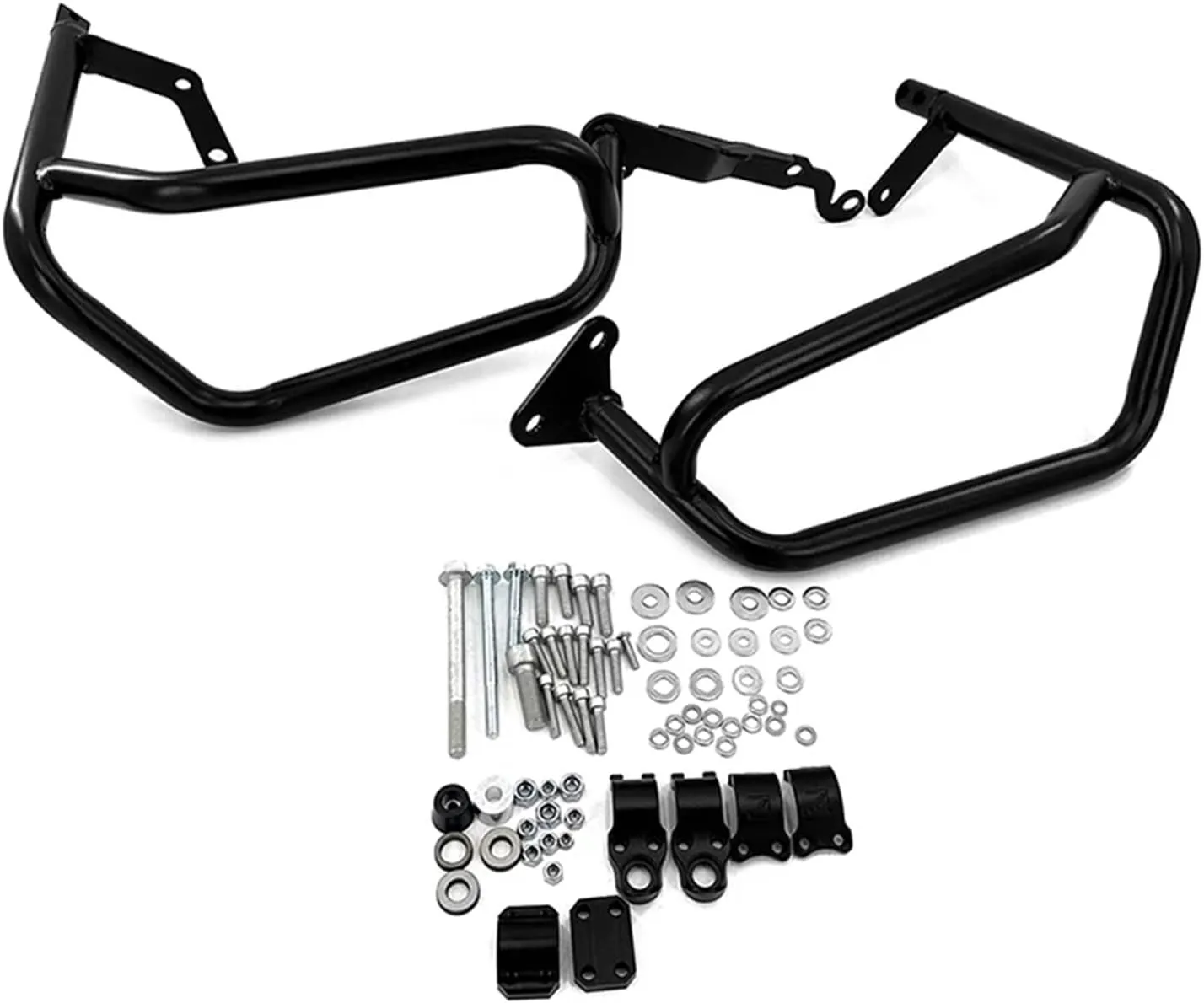 Compatible with H-onda NT 1100 DCT 2022-2024 NT-1100 Motorcycle Highway Crash Bars Bumper Engine Tank Guard Stunt Cage Protector NT1100(Black-Lower Only)