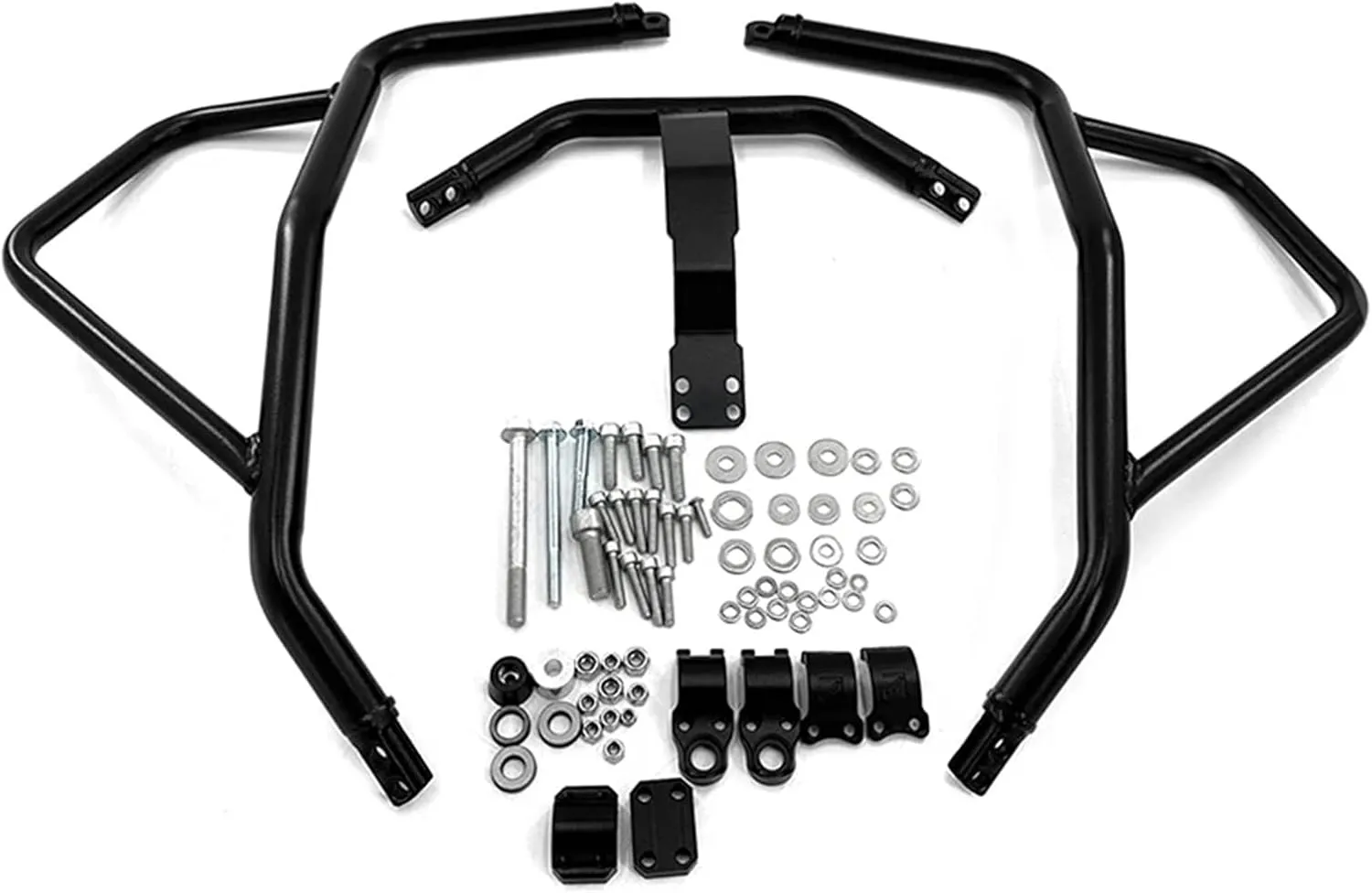 Compatible with H-onda NT 1100 DCT 2022-2024 NT-1100 Motorcycle Highway Crash Bars Bumper Engine Tank Guard Stunt Cage Protector NT1100(Black-Lower Only)