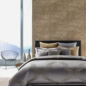 Concerto Charcoal Grey KING Duvet Cover