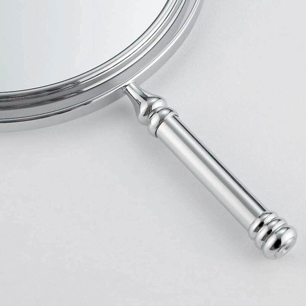 Cosmetic Mirror Makeup Vanity Mirror, Desktop Two-Sided Beauty Mirror 3X Magnification Cosmetic Mirror 360° Swivel Bathroom Little Mirror