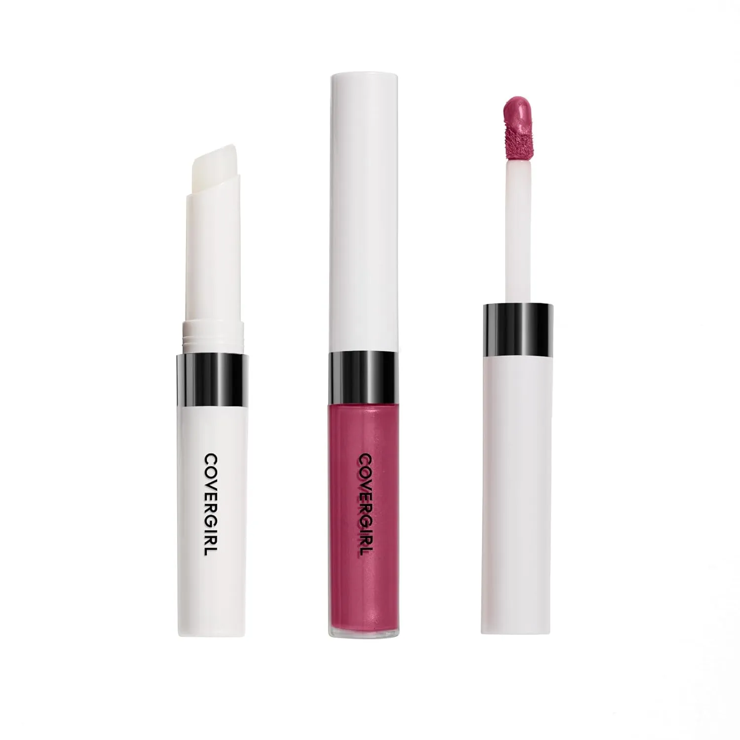 Covergirl Outlast All-day Moisturizing Lip Color, Plum Berry, 1 Count (Pack of 2) (Packaging may vary)