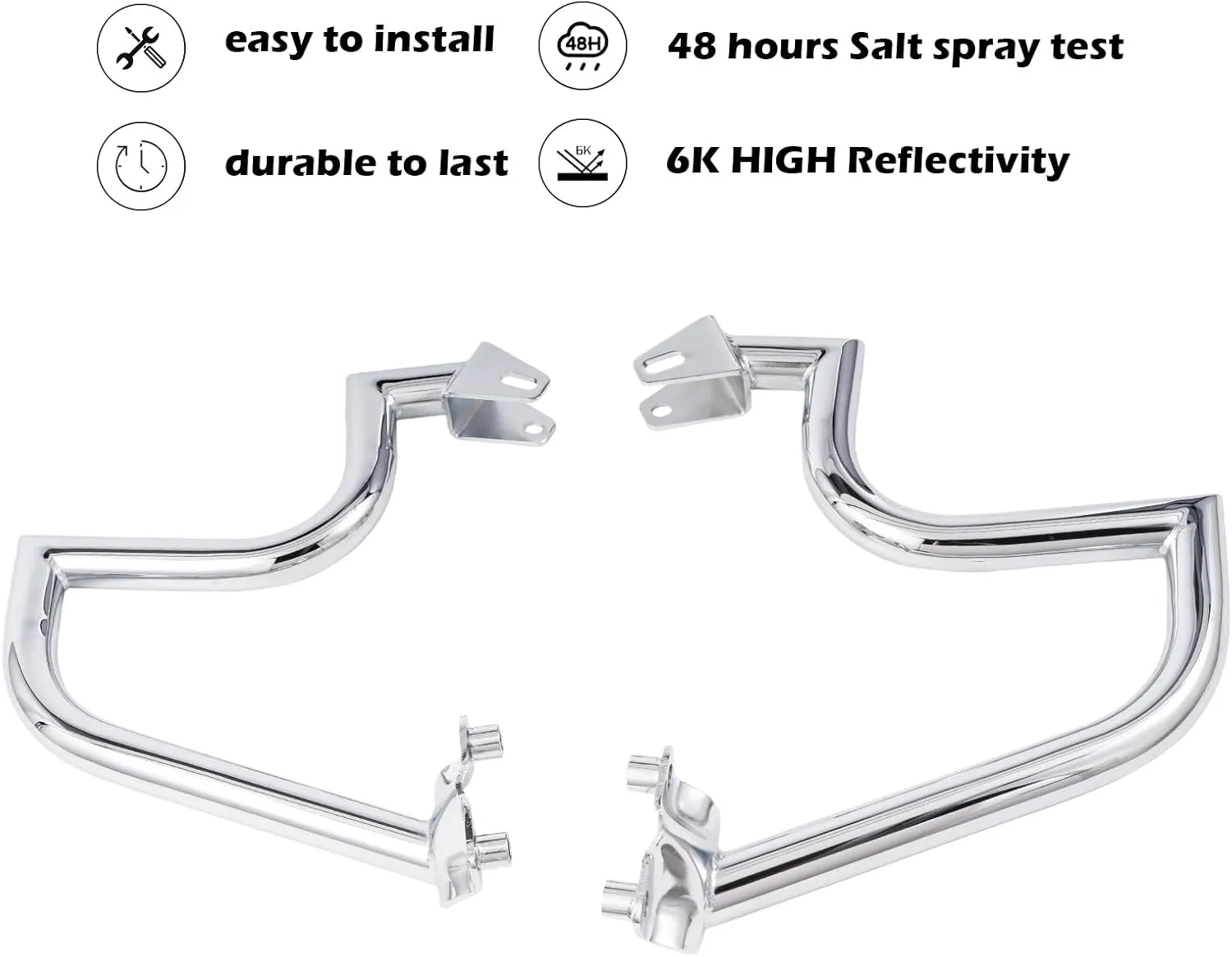 Crash Bar Engine Guard Highway Bar for Harley Davidson XG Models,Street 500 750 XG750 XG500 2015-2020 (Silver)