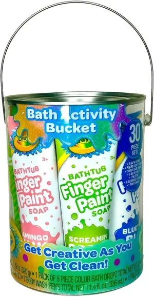 Crayola Bath Activity Bucket( 30 Pc Set)