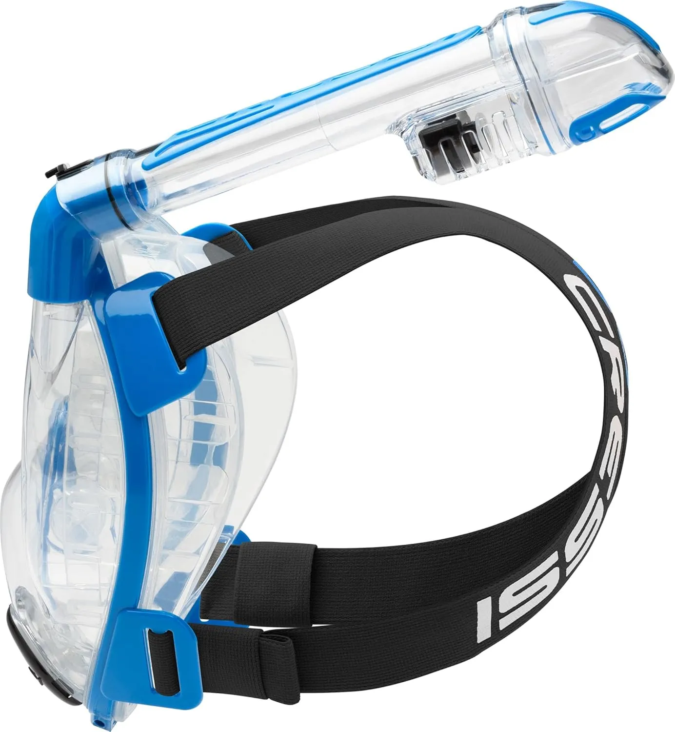 Cressi Adult Snorkeling Full Face Mask - Wide Clear View, Anti-Fog System - Easy Breathing: Safety First - New 2019 - Duke Dry: Designed in Italy: Quality Since 1946
