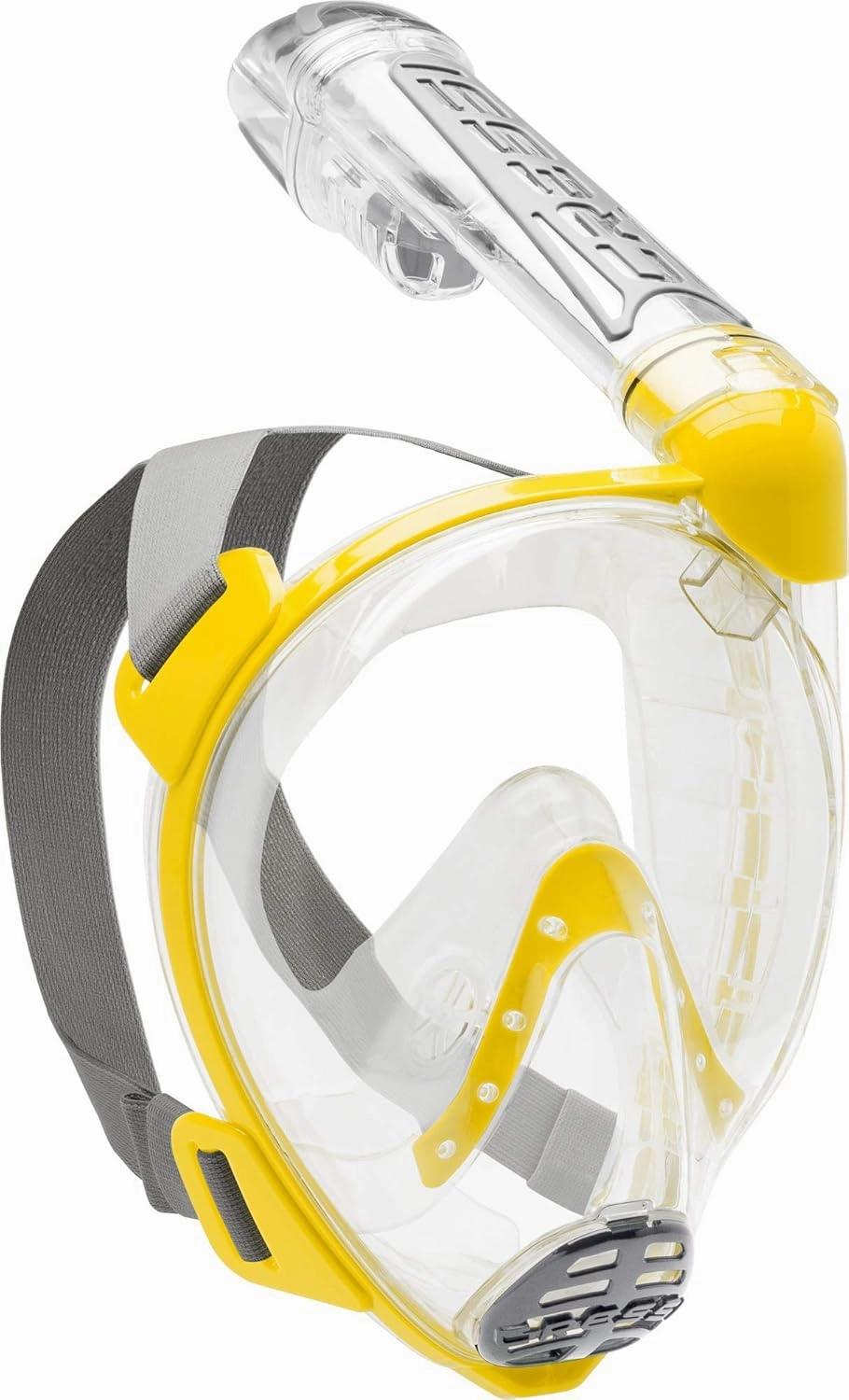 Cressi Adult Snorkeling Full Face Mask - Wide Clear View, Anti-Fog System - Easy Breathing: Safety First - New 2019 - Duke Dry: Designed in Italy: Quality Since 1946