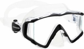 Cressi Large Wide View Mask for Scuba Diving & Snorkeling | Pano 3: designed in Italy