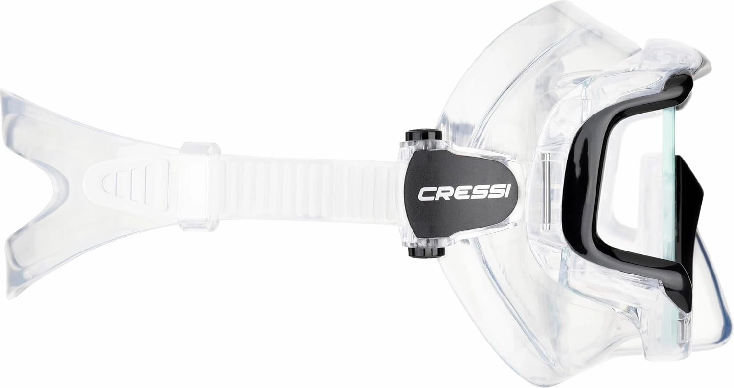 Cressi Large Wide View Mask for Scuba Diving & Snorkeling | Pano 3: designed in Italy