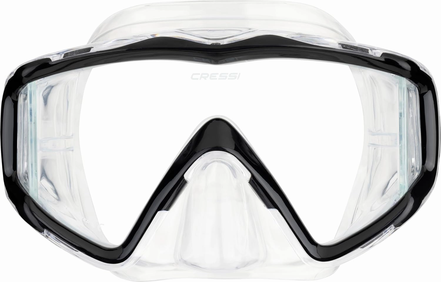 Cressi Large Wide View Mask for Scuba Diving & Snorkeling | Pano 3: designed in Italy