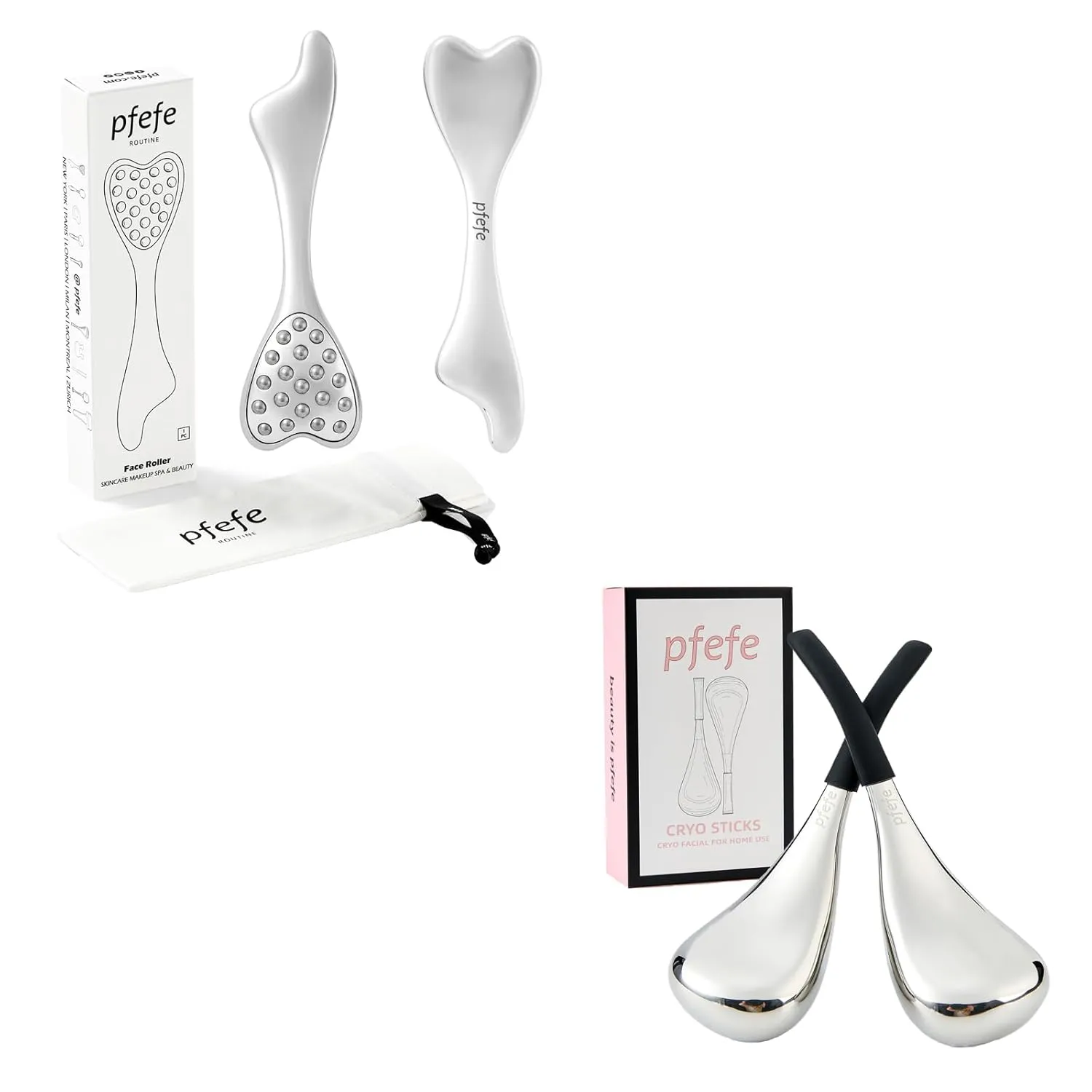 Cryo Sticks and Dolphin Facial Roller Set