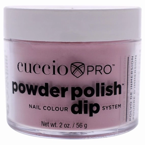 Cuccio Colour Powder Nail Polish - Lacquer For Manicures And Pedicures - Highly Pigmented Powder That Is Finely Milled - Durable Finish With A Flawless Rich Color - Easy To Apply - Dusty Rose, 2 Ounce (Pack of 1), (I0097831)