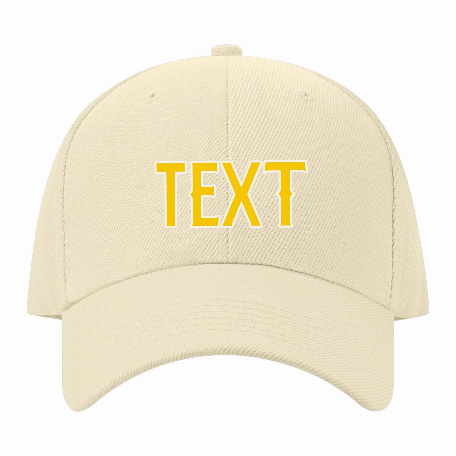 Custom Corn Silk Peach Powder Hat