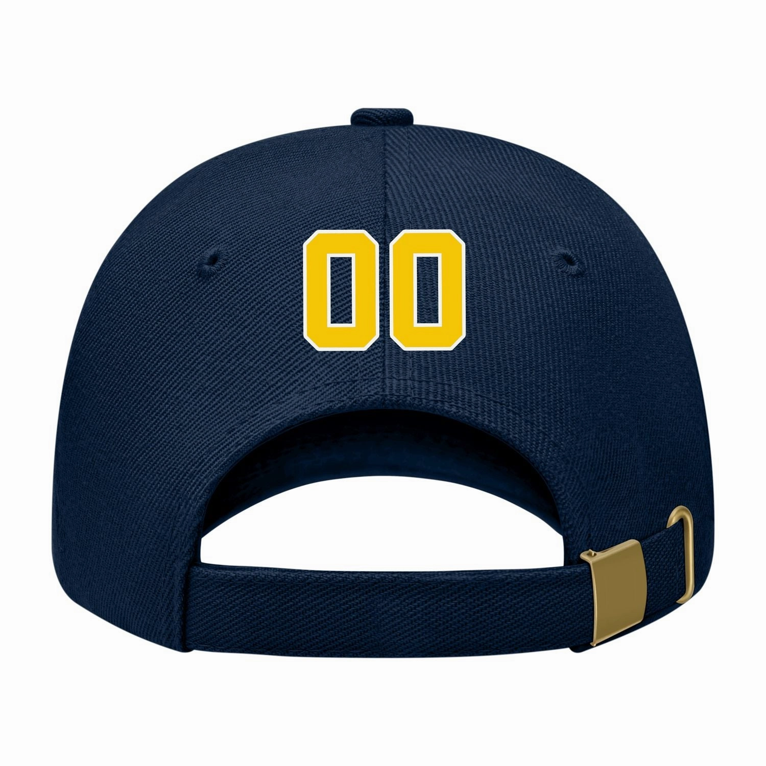 Custom Navy Peach Powder Hat