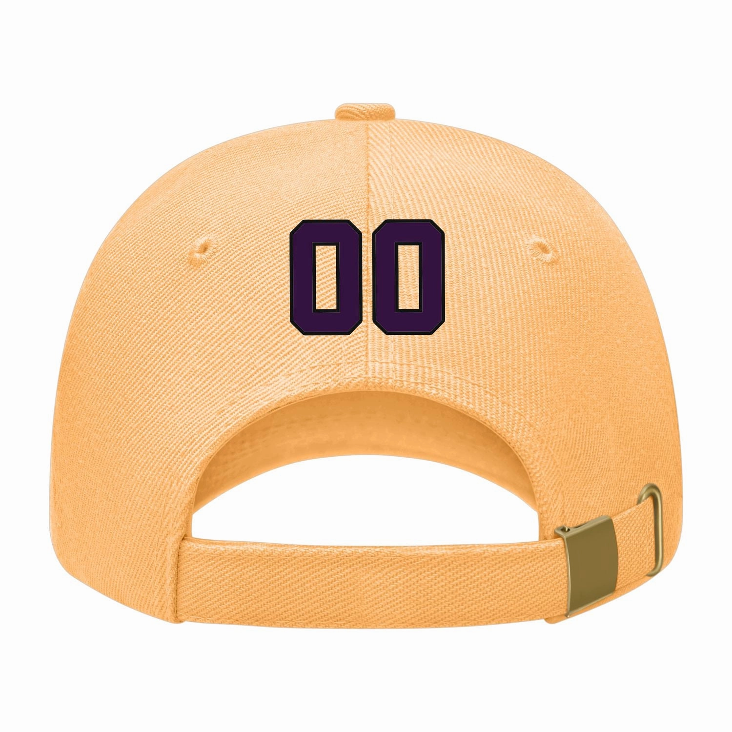 Custom Peach Powder Gray Hat