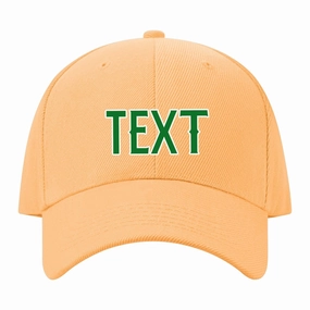 Custom Peach Powder Misty Rose Hat