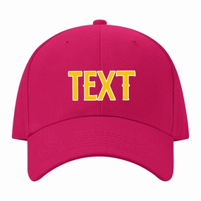 Custom Pink Peach Powder Hat