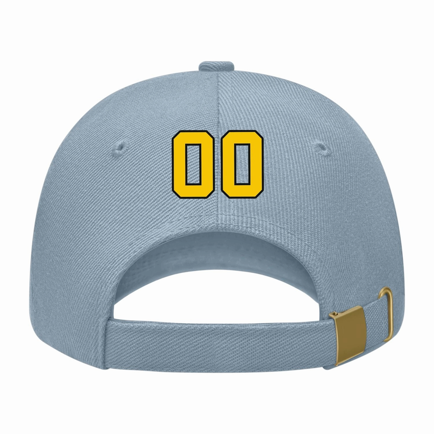 Custom Slate Gray Peach Powder Hat