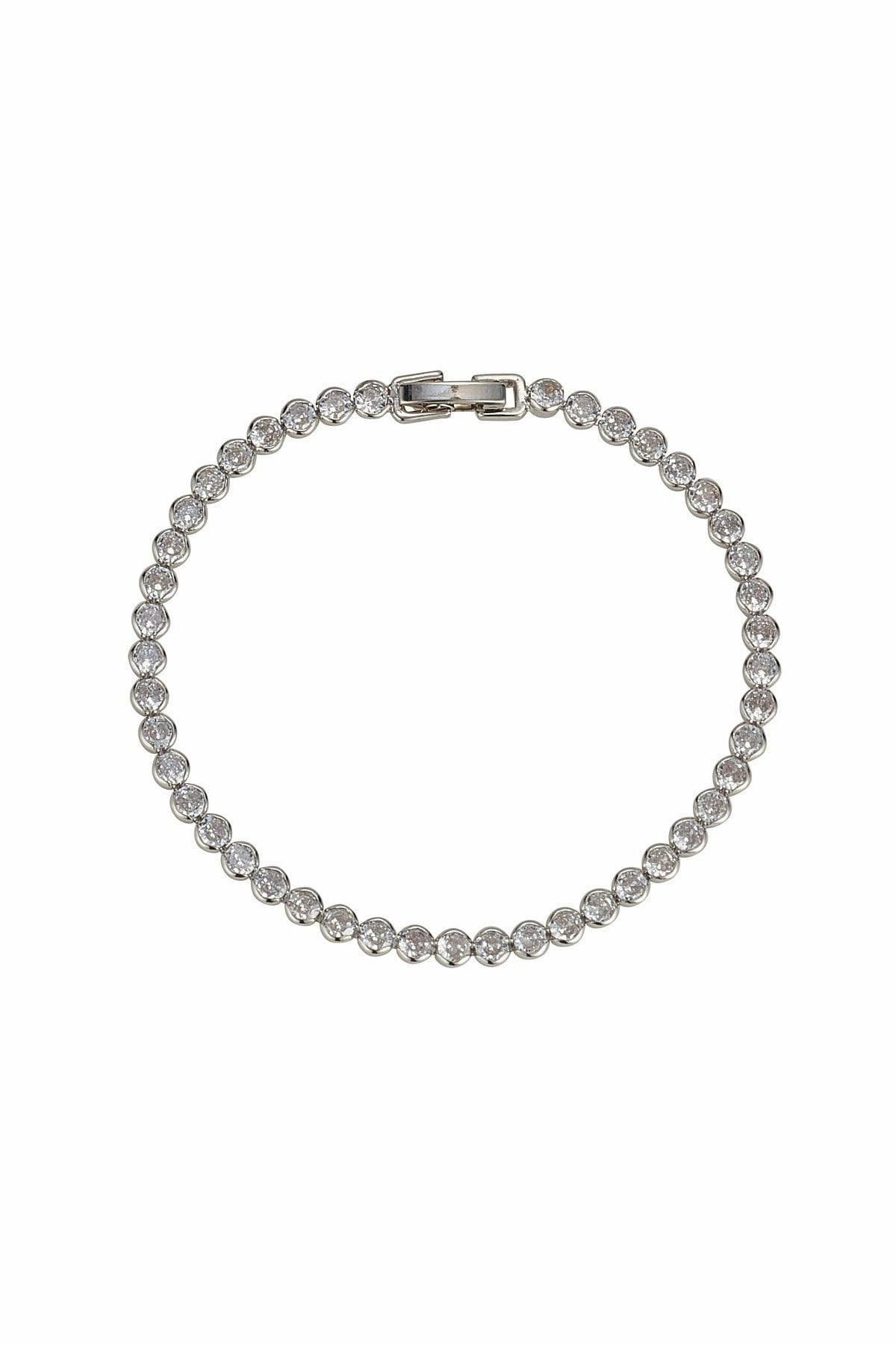 Dakota Silver Tennis Bracelet