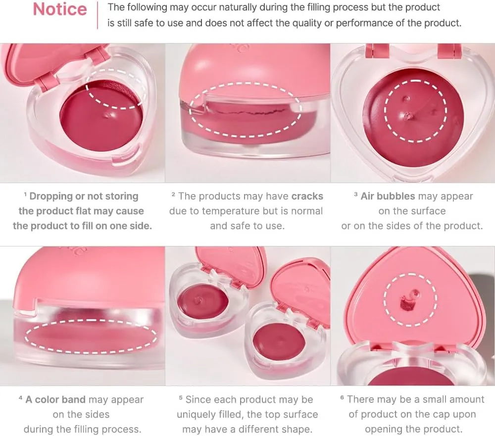 dasique Souffle Color Pot #14 Coldest Plum – Makeup Blush, Buildable Silky-Smooth Texture, Build-In Mini Brush, Multi-Use For Cheek and Lip