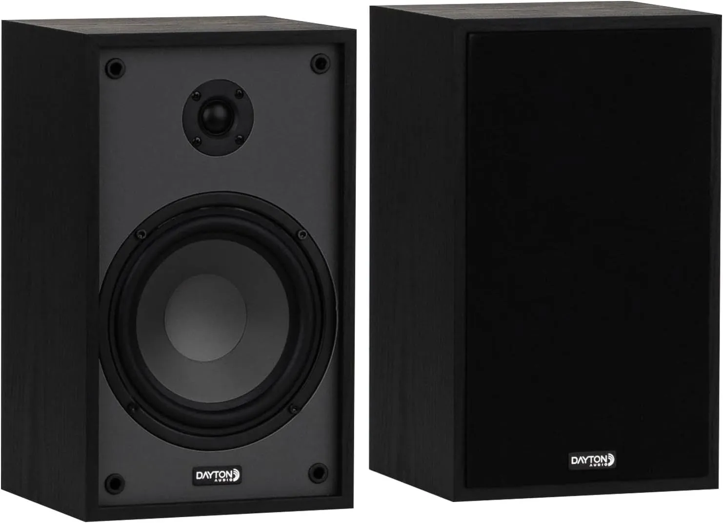 Dayton Audio Classic B65 Bookshelf Speaker Pair (Black)