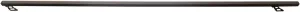 Dee Zee DZ 99702TB Hex Side Rail, Black