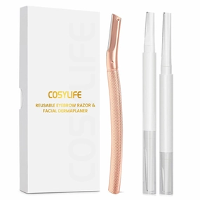 Dermaplaning Tool for Face Exfoliation and Eyebrow Razor Dermaplaning Tool for Women Face