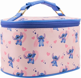 Disney Stitch Makeup Bag – Makeup Organizer, Travel Toiletry Bag for Women & Girls | Cute Cosmetic Bag, Train Case for Kids, Travel Bag, Toiletry Bag for Women, Make up Storage | Ages 3 